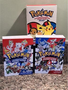 Pokémon: The Complete Pokémon Pocket Guide Box Set (Volumes 1 & 2)